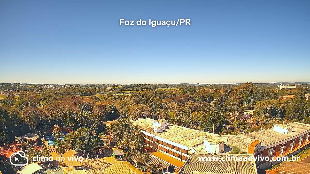 Foz do Iguaçu ganha mais uma câmera de monitoramento  climático, acessível gratuitamente a toda a população