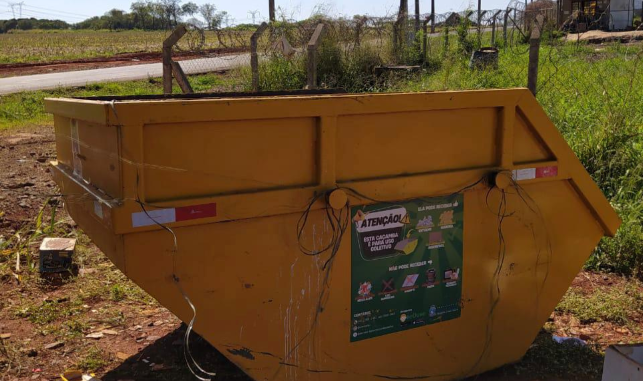 Bota-fora mobilização contra a dengue: confira os locais onde serão instaladas as caçambas