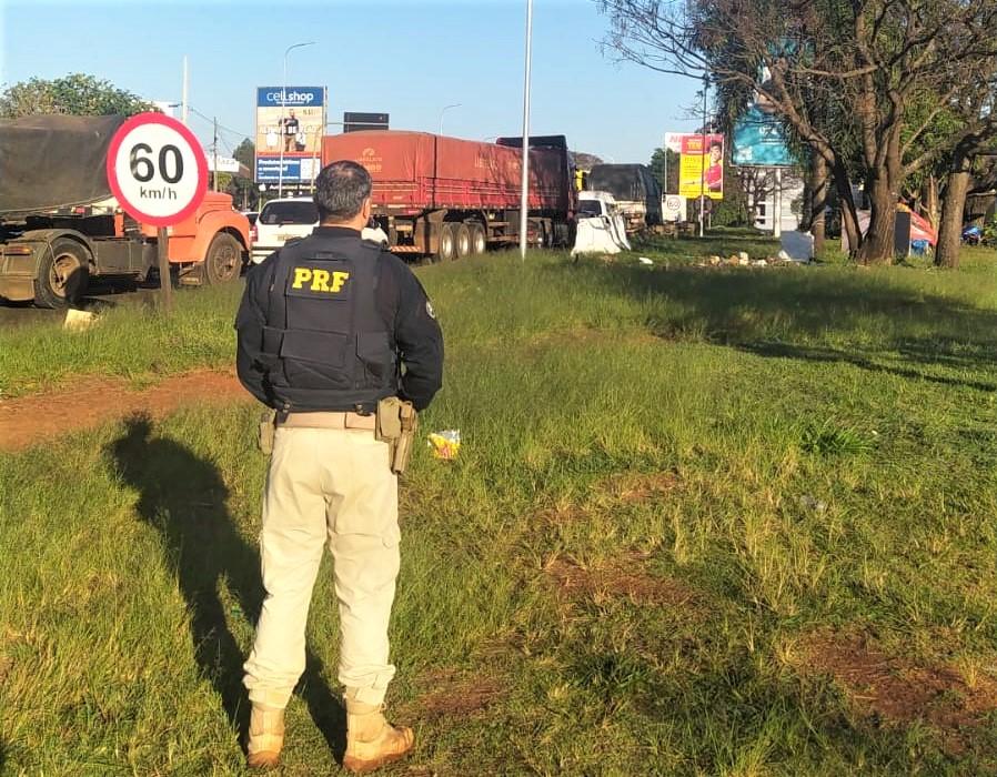 Forças de segurança intensificam policiamento na área de acesso à Ponte da Amizade