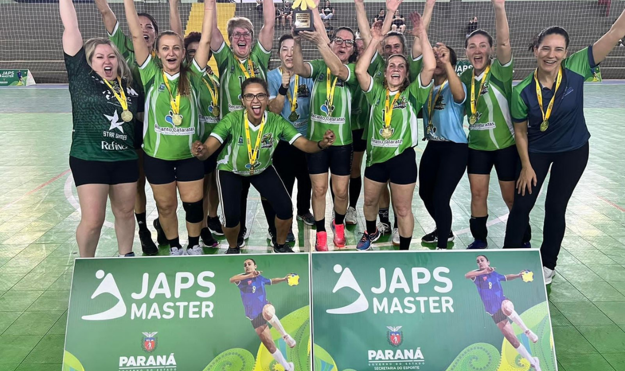 Foz do Iguaçu conquista onze medalhas nos Jogos Abertos Master do Paraná