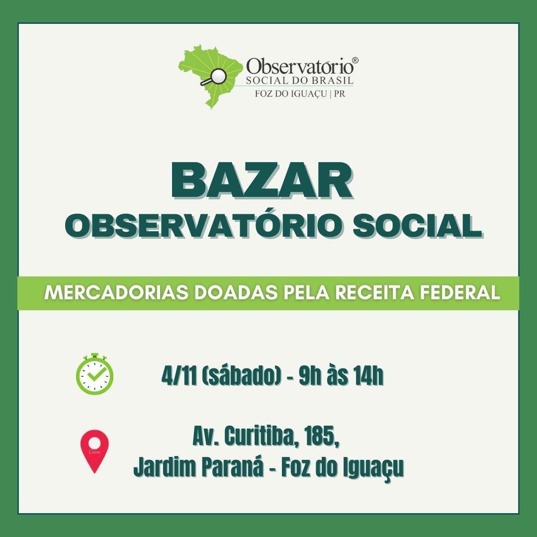 Bazar de importados ofertará mais de mil produtos a partir de R$ 5 em Foz do Iguaçu