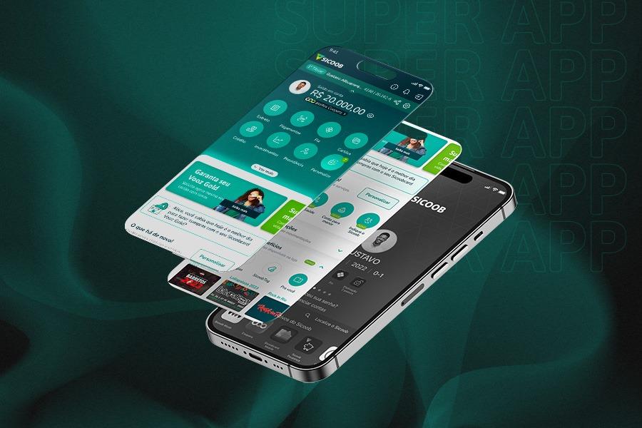 Sicoob inova com superaplicativo de soluções financeiras na palma da mão 