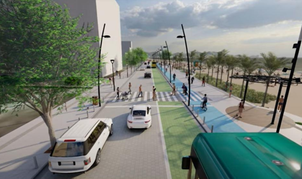 Nova avenida beira-mar alargamento devem transformar a cidade de Itapema, no litoral catarinense