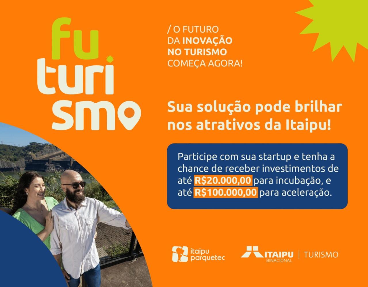 Complexo Turístico Itaipu será ambiente de teste para startups