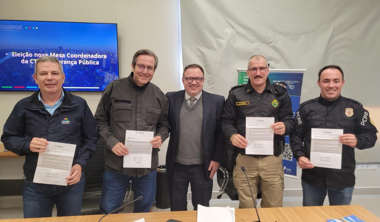 Câmara Técnica de Segurança do Codefoz elege nova coordenação