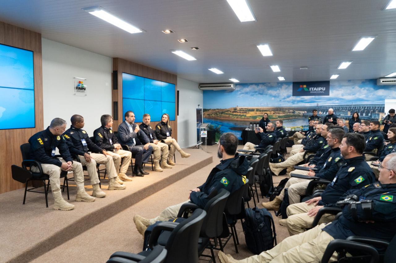 Itaipu recebe encontro de chefes da Polícia Rodoviária Federal do Paraná