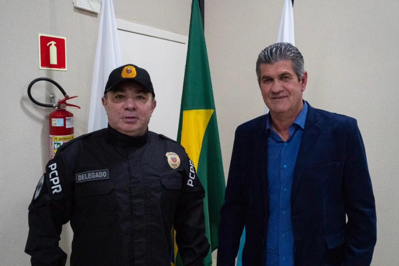 Delegado Francisco Robson Vidal Sampaio assume Delegacia de Polícia Civil de Santa Terezinha de Itaipu