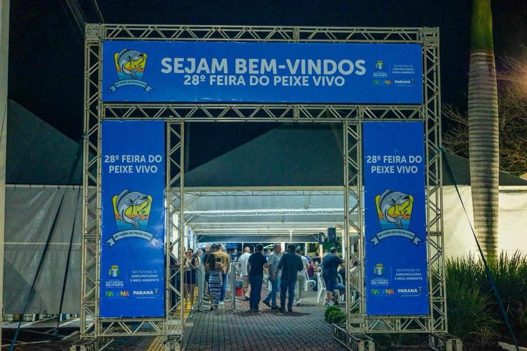 Feira do Peixe movimenta Santa Terezinha de Itaipu com gastronomia e cultura