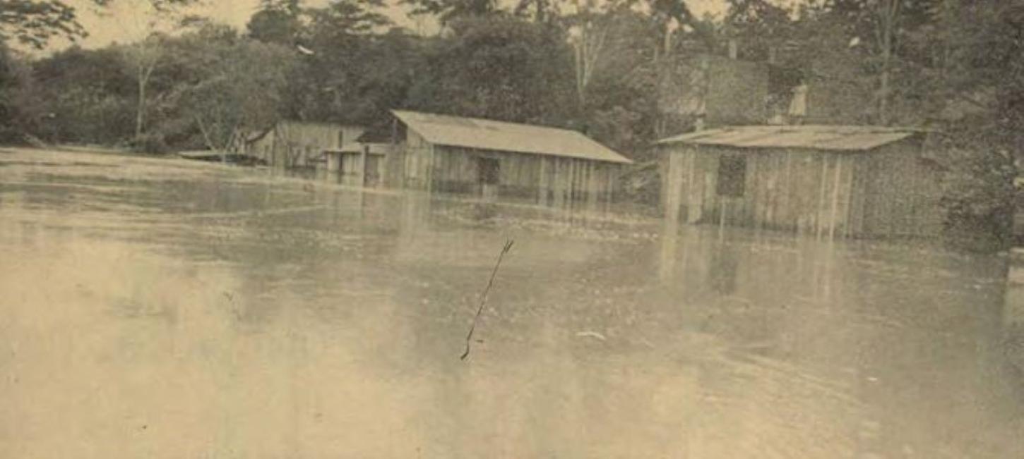 Museu da Imprensa relembra cheia do Rio Paraná de 1983