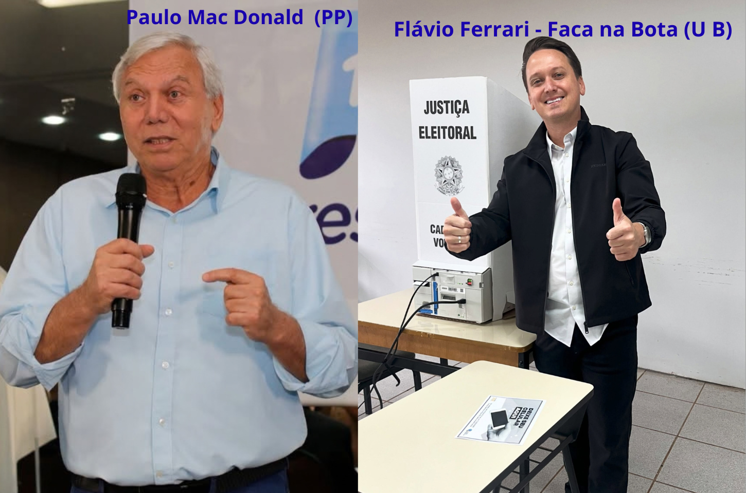  Paulo Mac Donald, tem o melhor desempenho  nas urnas em Foz do Iguaçu