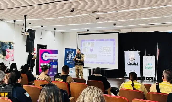 Enfrentamento da violência contra a mulher é tema de palestra em Foz do Iguaçu